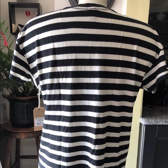 NWT True Rwligion Stripes Womens Shirt Small - Picture 4 of 7